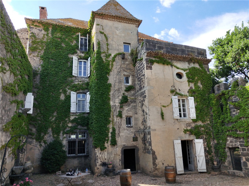 法国酒庄城堡实景